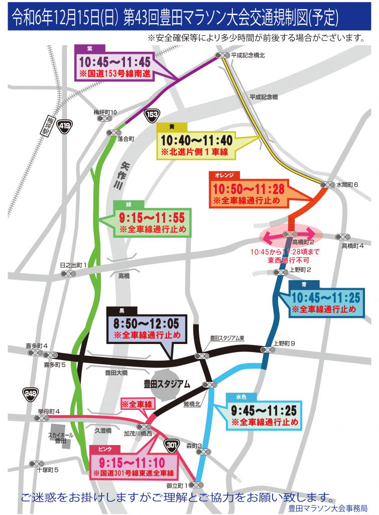 交通規制図